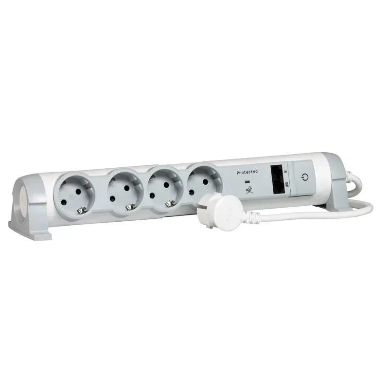 Подовжувач 4Z+2хRJ45+розрядник/1.5 